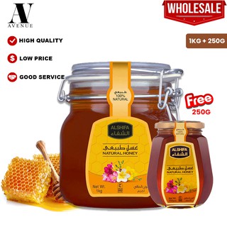 Alshifa Natural Honey Combo (1 kg+250 g Free)