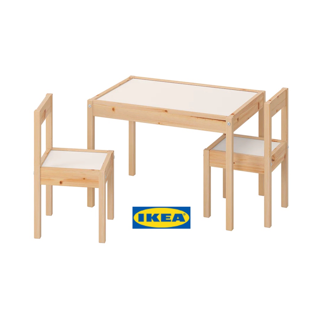 meja belajar budak / ikea LATT Childrenu0027s table with 2 chairs 