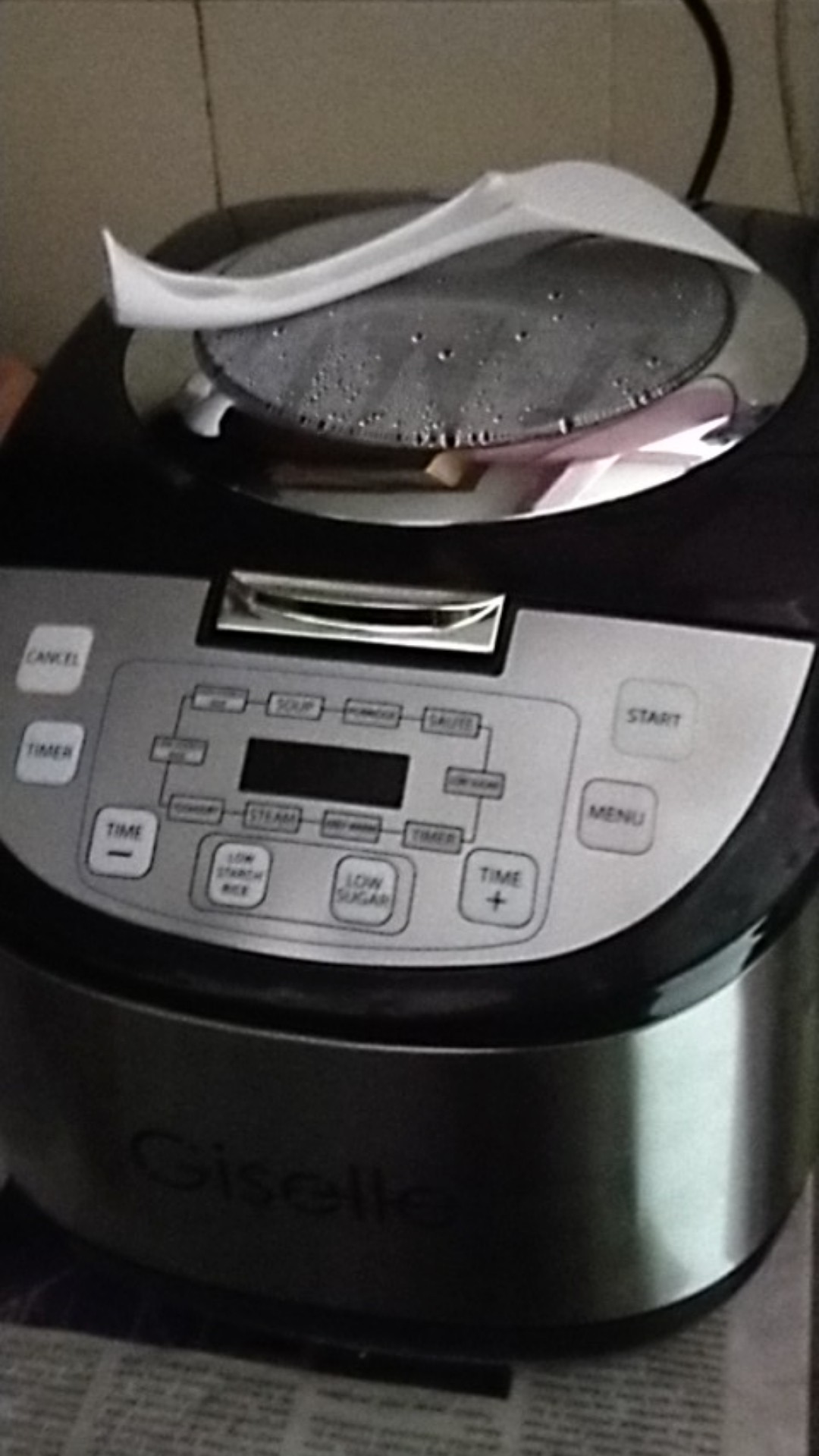 LOW SUGAR RICE COOKER Giselle 10 in 1 Multifunction Rice Cooker 5L with