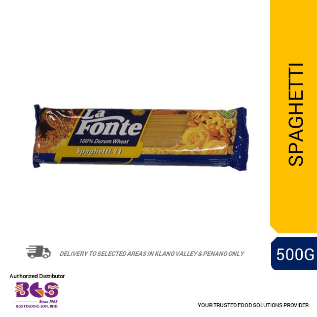 La Fonte Spaghetti No. 11 500g Shopee Malaysia