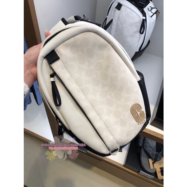 Coach Edge Backpack in ColorBlock Signature Canvas Shopee Malaysia