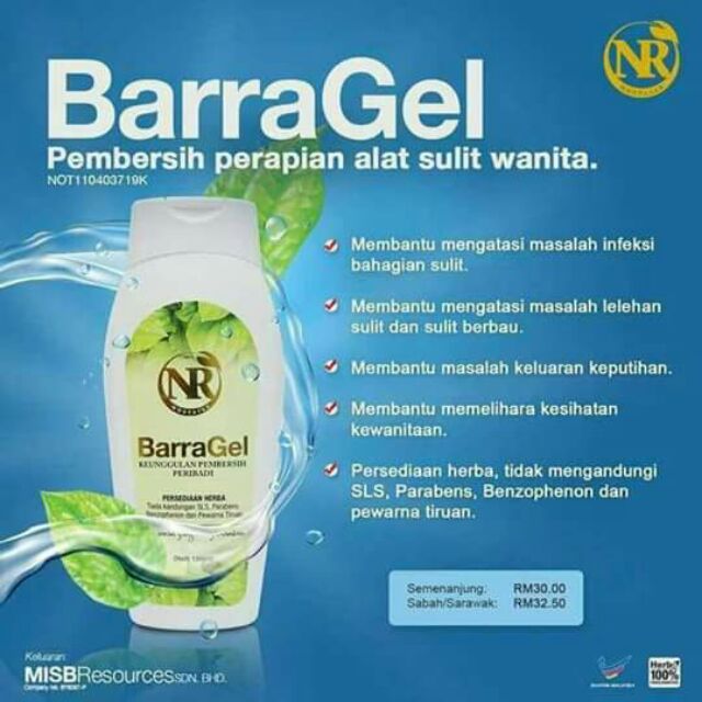 Barragel Nona Roguy (pencuci Bahagian Intim
