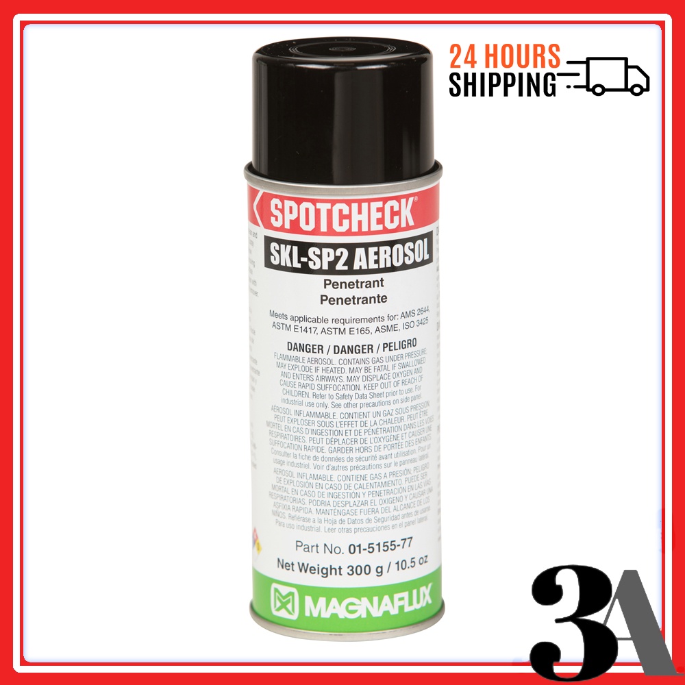 Magnaflux Spotcheck SKL-SP2 Solvent Removable Visible Penetrant 330g ...