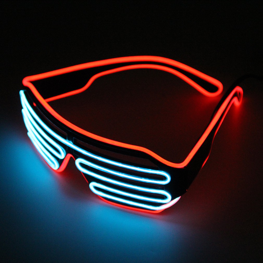 led party glasses