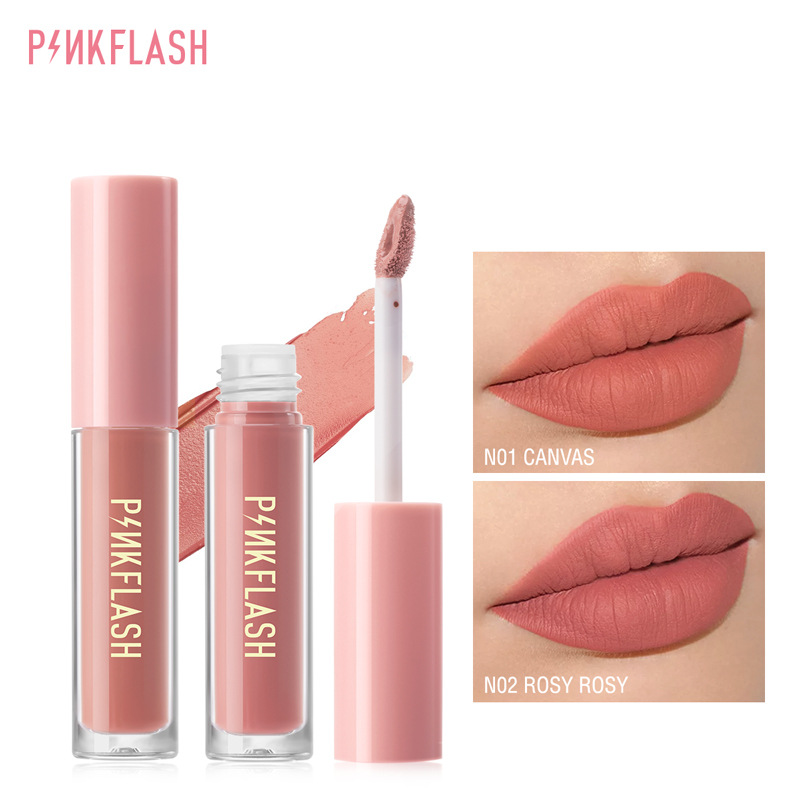 PINKFLASH 12 Color Matte Lipstick Long Lasting Lip Gloss Makeup ...