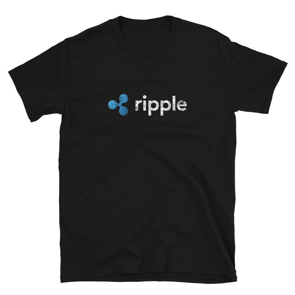 Ripple Xrp Vintage Cryptocurrency Trading Crypto Trader Summer Cool Mens Tshirt