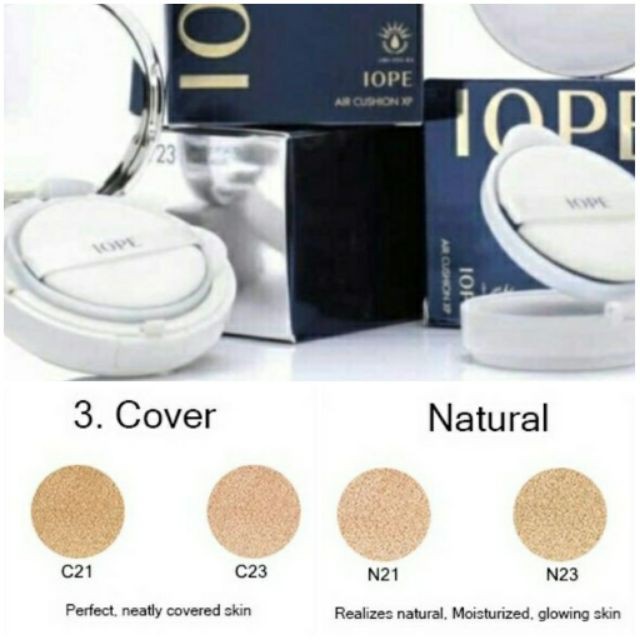 AIR CUSHION C21 / C23 (FREE REFILL 15g) SPF 50+/PA+++