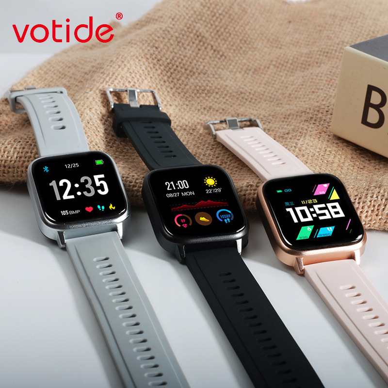 Votide GT01 smart watch [body temperature, heart rate, sleep motion