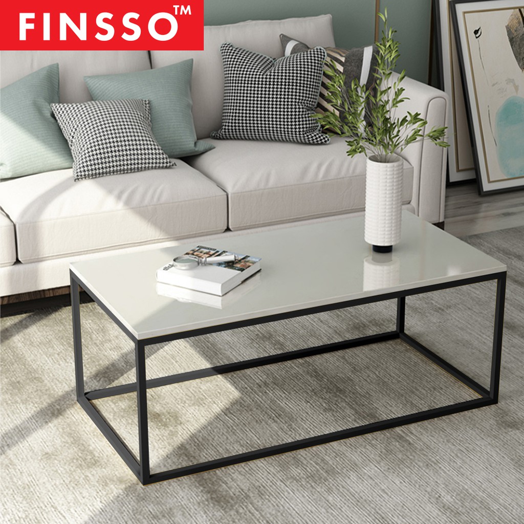 FINSSO: AYO Marble Texture Coffee Table