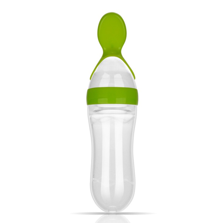 avent feeding bottle with spoon