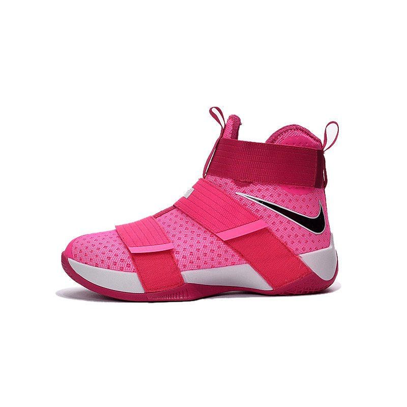 pink basketball shoes lebron