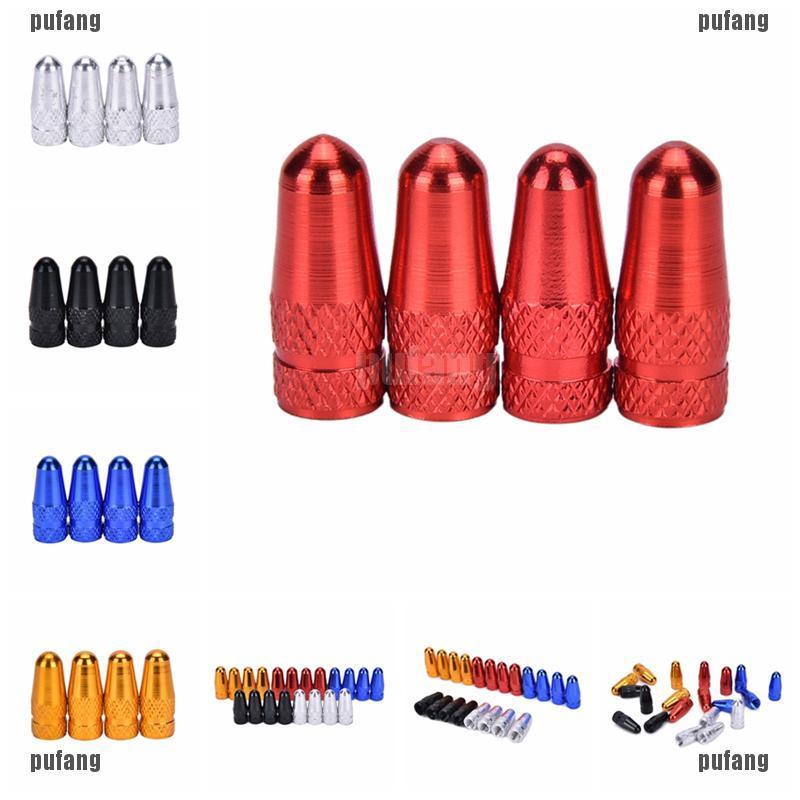 SUNXIN 5X High Pressure Presta Bicycle Bike Valve Dust Caps CNC ...