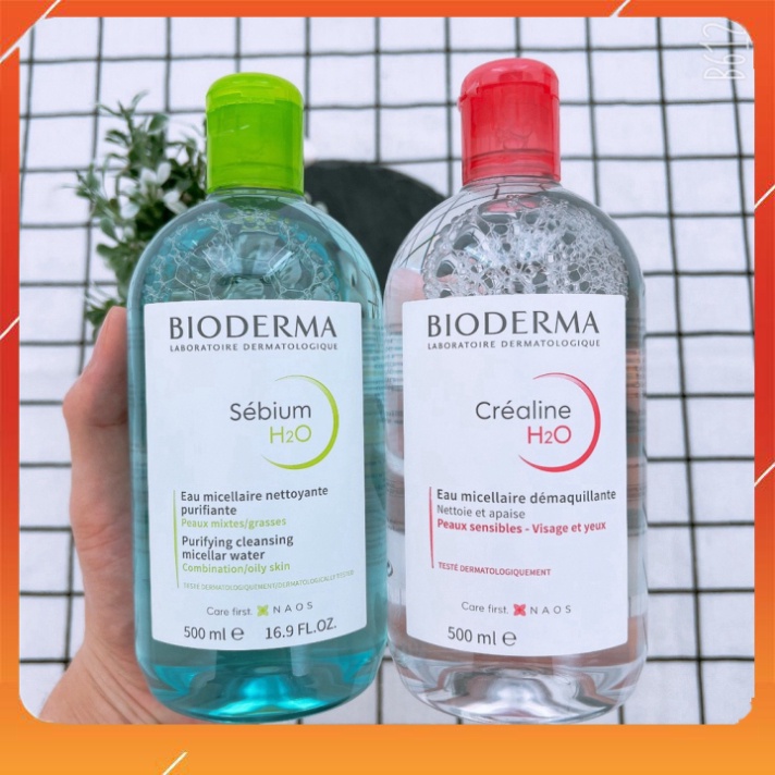 (Genuine) Bioderma Gentle Cleansing Water 500ml, Bioderma Makeup