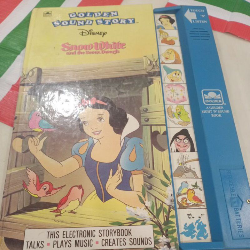 Golden Sound Story Disney Snow White & The Seven Dwarfs | Shopee Malaysia