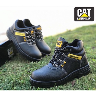 Top Quality Safety Boot Caterpillar Workshop /Kasut Kerja Safety Shoes Berkualiti