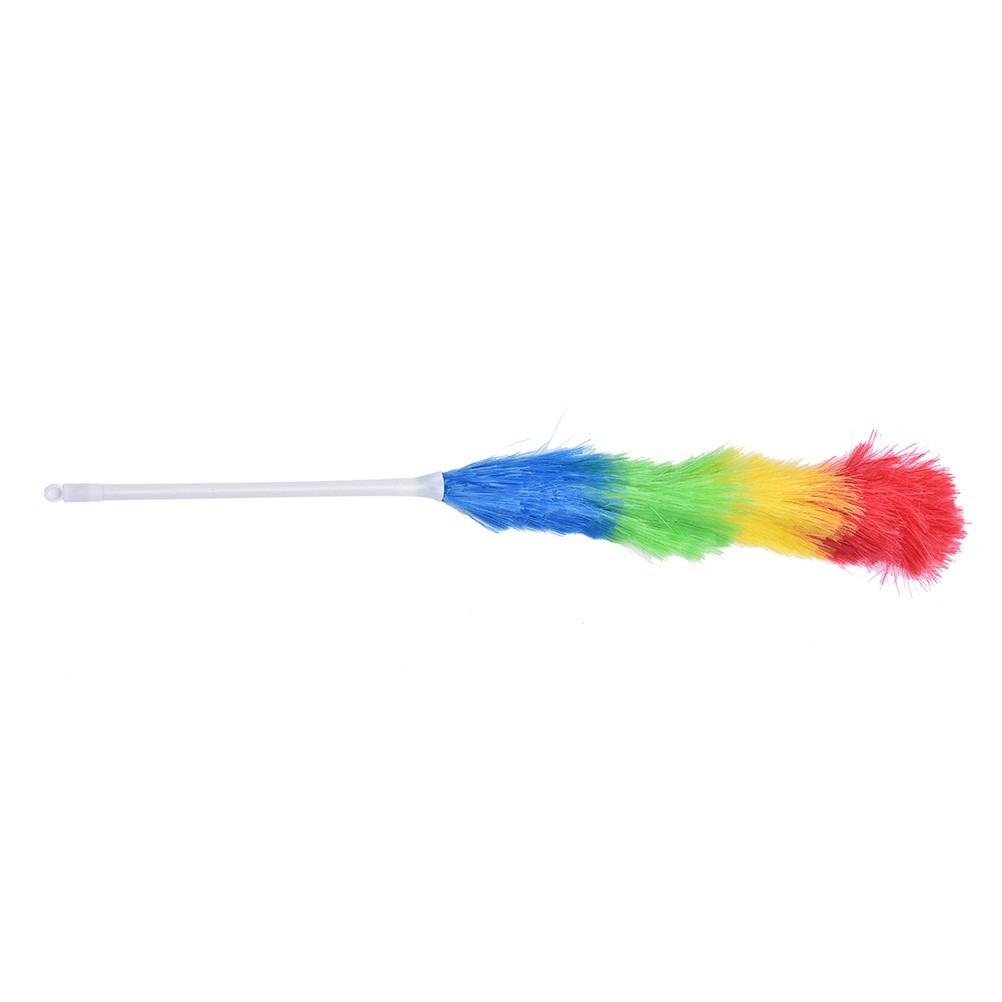 Microfiber Dust Feather Duster Anti Static With Long Handle Duster Bulu Ayam Shopee Malaysia
