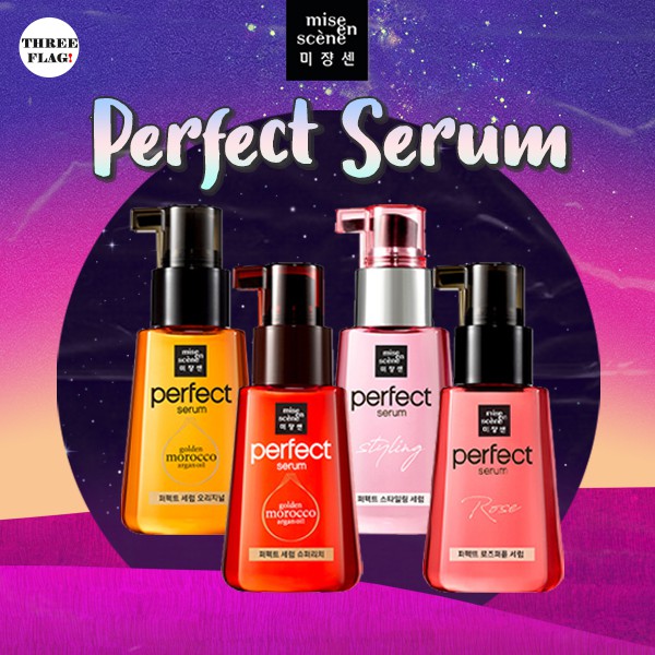 Mise En Scene Perfect Serum Types Hair Treatment Ml Shopee Malaysia