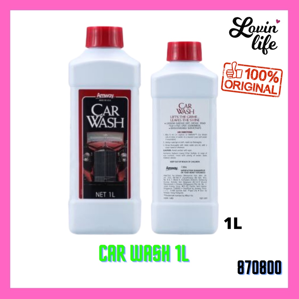 Platinum Seller AMWAY Car Wash Detergent 1L (READY STOCK) Shopee