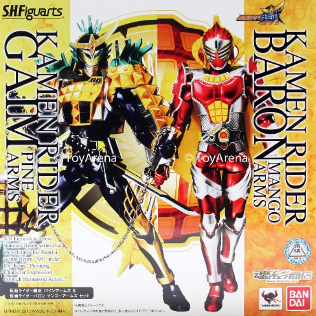 Bandai S H Figuarts Kamen Rider Baron Mango Gaim Pine Arms Shopee Malaysia