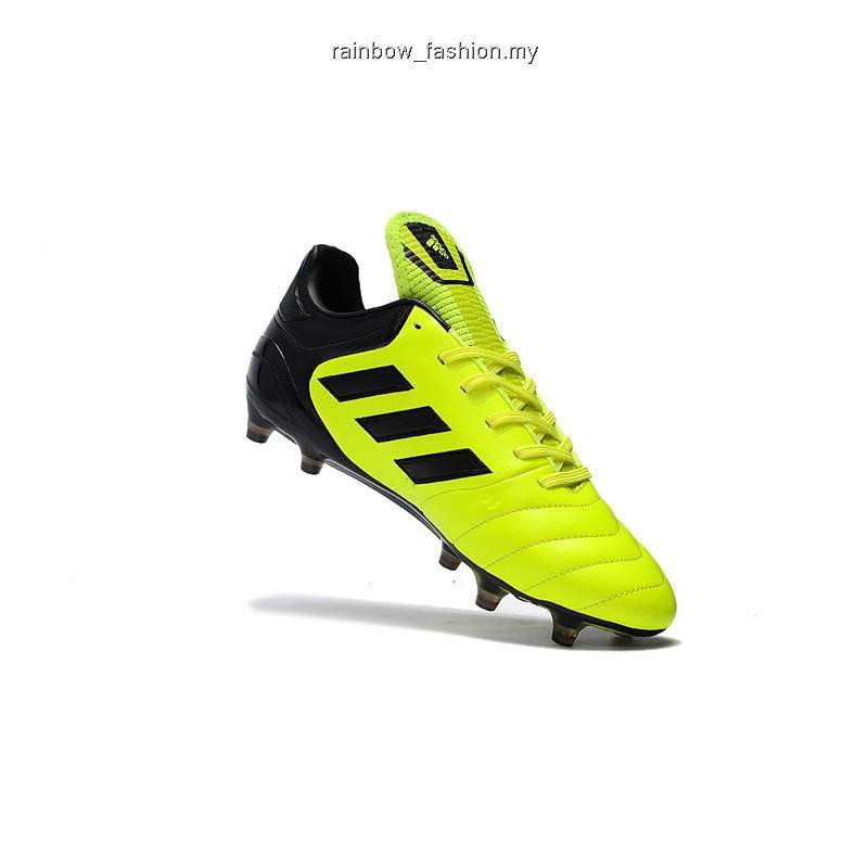Adidas Copa 17.1 FG leather green black low mens sport soccer football  shoe39-45 | Shopee Malaysia