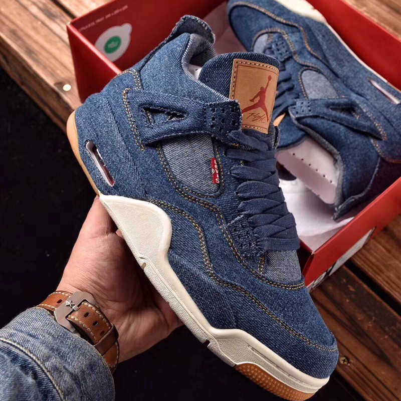 jordan retro 4 denim