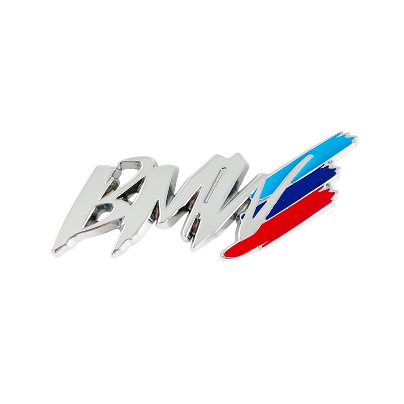 Metal Emblem BMW M3 M5 3 4 5 Series x1 x3 x5 M Car Styling Modified Fender Side Logo Car Sticker Decoration Accessories