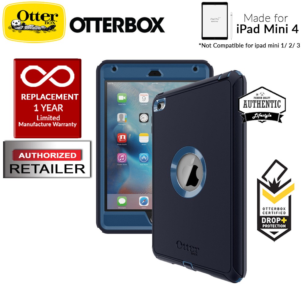 Otterbox Defender Series Case For Ipad Mini 4 Not Compatible With Ipad Mini 1 2 3 Shopee Malaysia