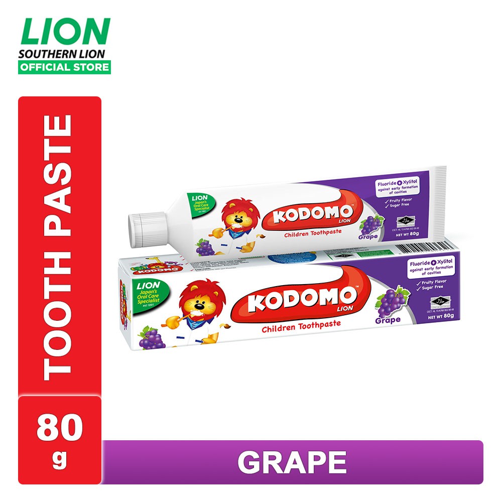 kodomo toothpaste