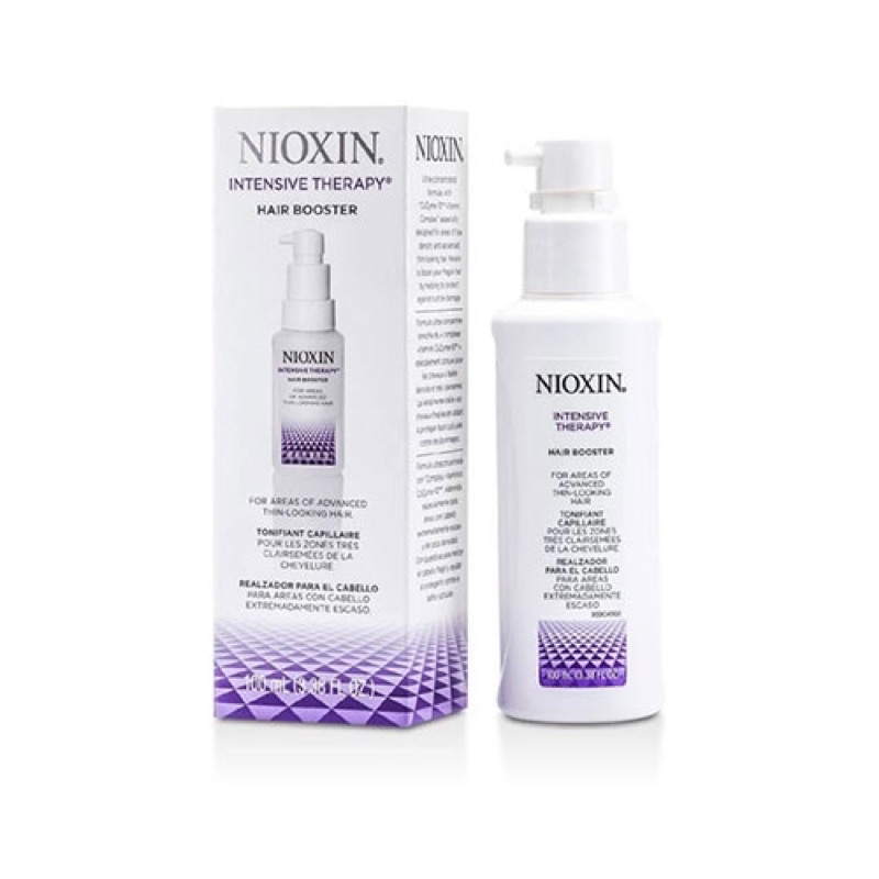 100% Genuine Nioxin Intensive Treatment Hair Booster 100ml (Ready Stock ...