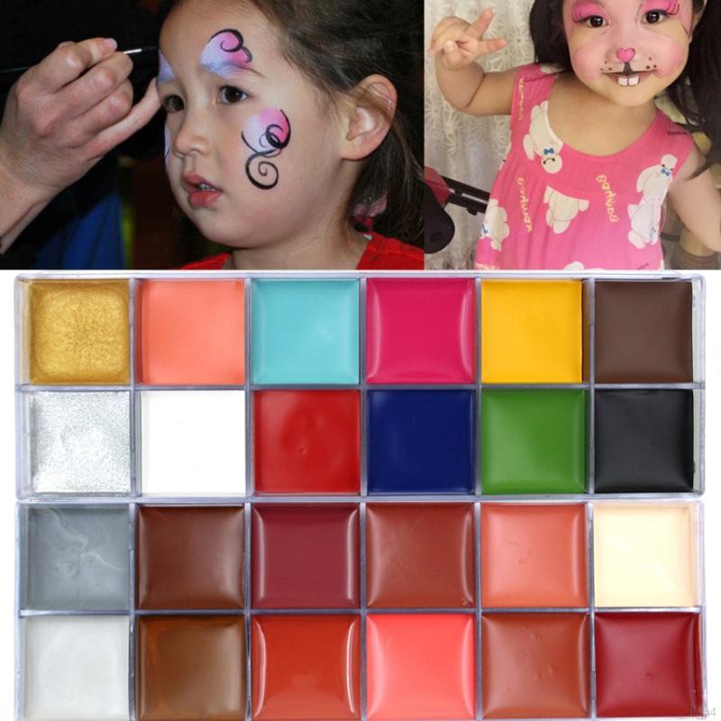 IMAGIC 12  Warna  Cat  Minyak  untuk Face Body Painting 