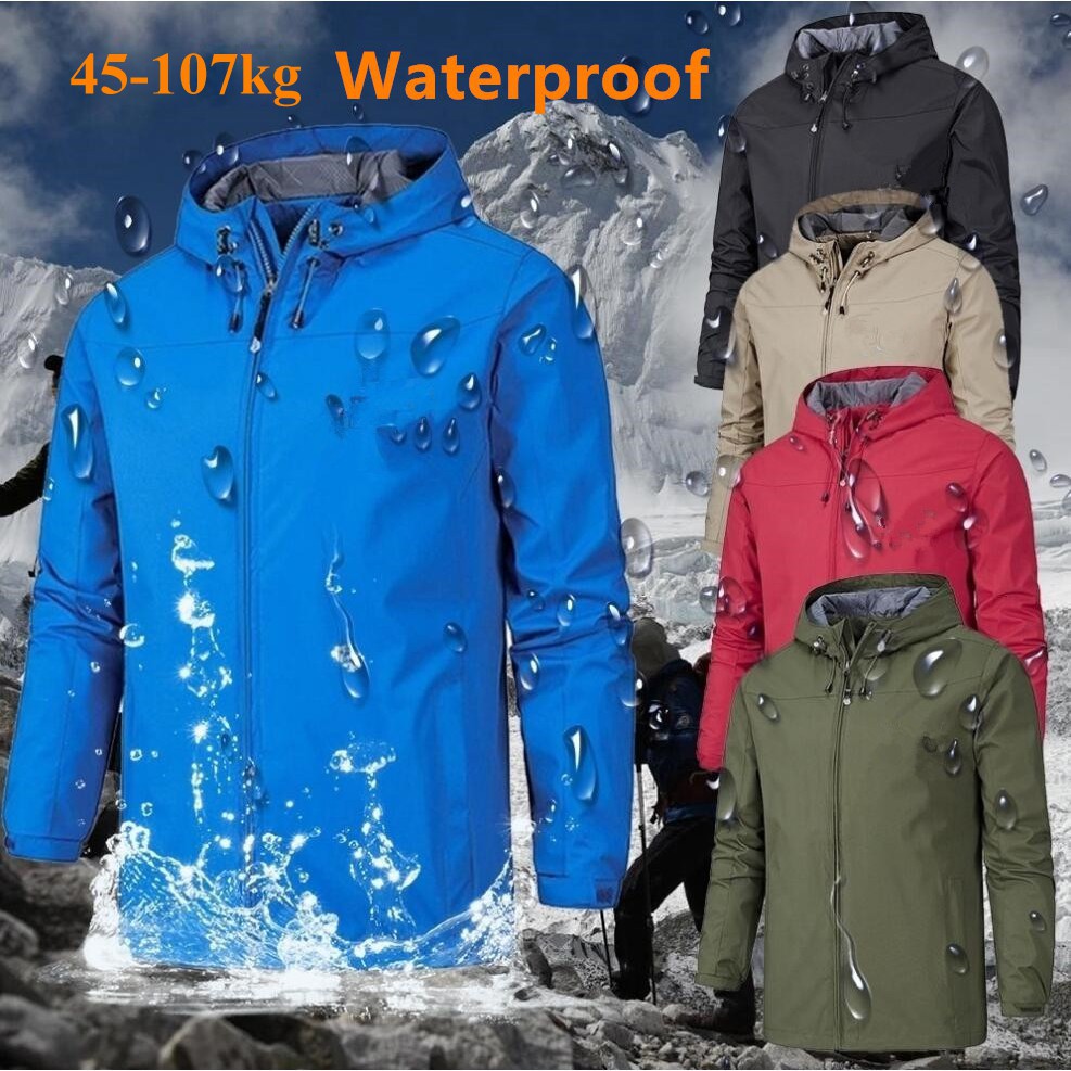 【S5XL】Unisex Jacket Fully Waterproof Outdoor Jacket The North Face