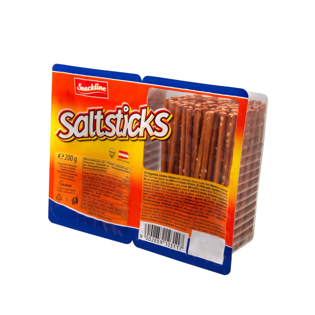 Snackline Salt Sticks Pretzel Sticks 200g Shopee Malaysia