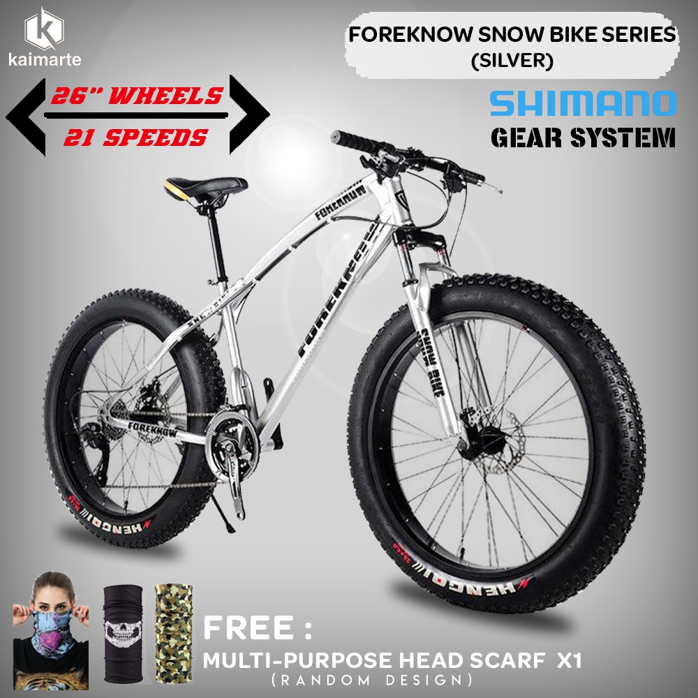 21 speed shimano gear system