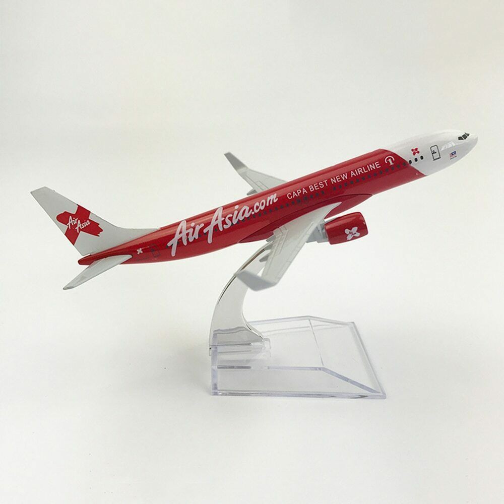 Air Asia X Aircraft Boeing 737 B737 Alloy Airplane Model Die Cast 16cm ...