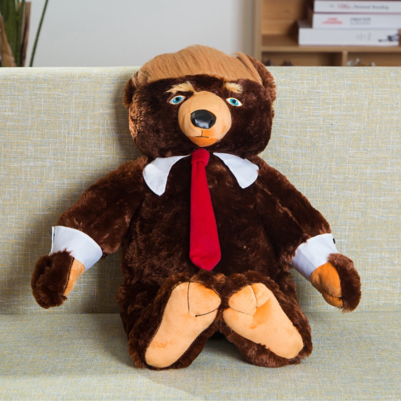 trump bear doll