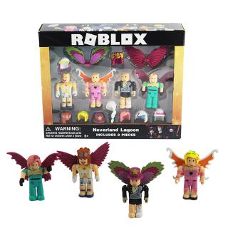 4pcs Set Roblox Mini Action Figures Set Wings Doll Game Toys Kids Gifts Shopee Malaysia - details about roblox robot riot mix match set pvc game toy kids gift with box uk free pp