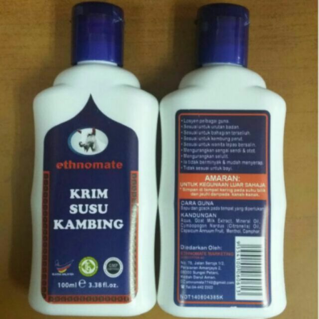 Krim Susu Kambing 100g Shopee Malaysia