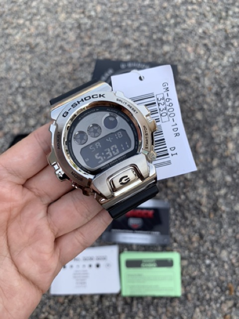 g shock gm 6900 silver