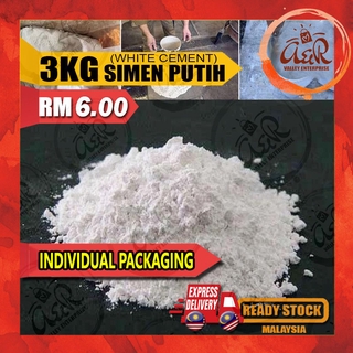 3kg Simen Putih White Cement Ready Stock Shopee Malaysia