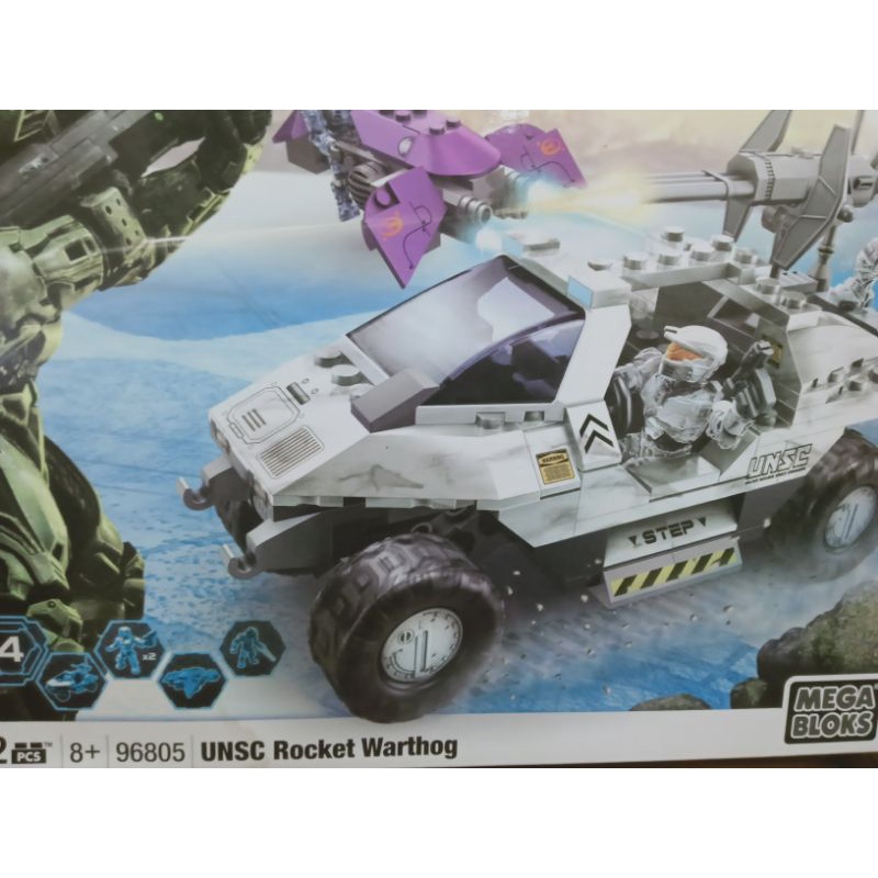 Halo Mega Bloks – UNSC Warthog 96805 – Occasion, Thème Militaire/space