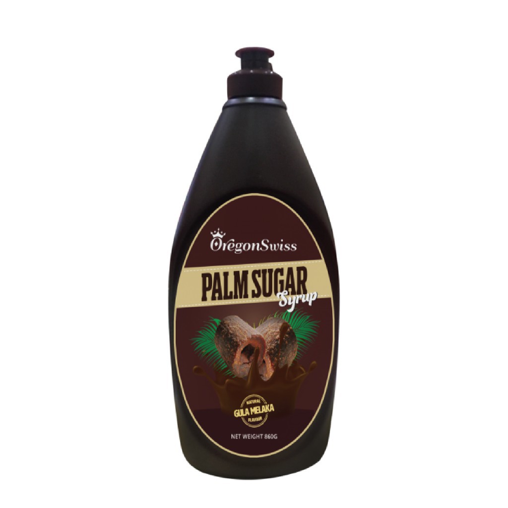 Oregon Swiss Palm Sugar (Gula Melaka) Sauce, Topping. Decorating, Beverages Blend Syrup 850g