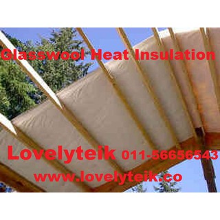 Fibre Glass Wool Roll Roof Heat Insulation Ecowool Polyglass | Shopee ...