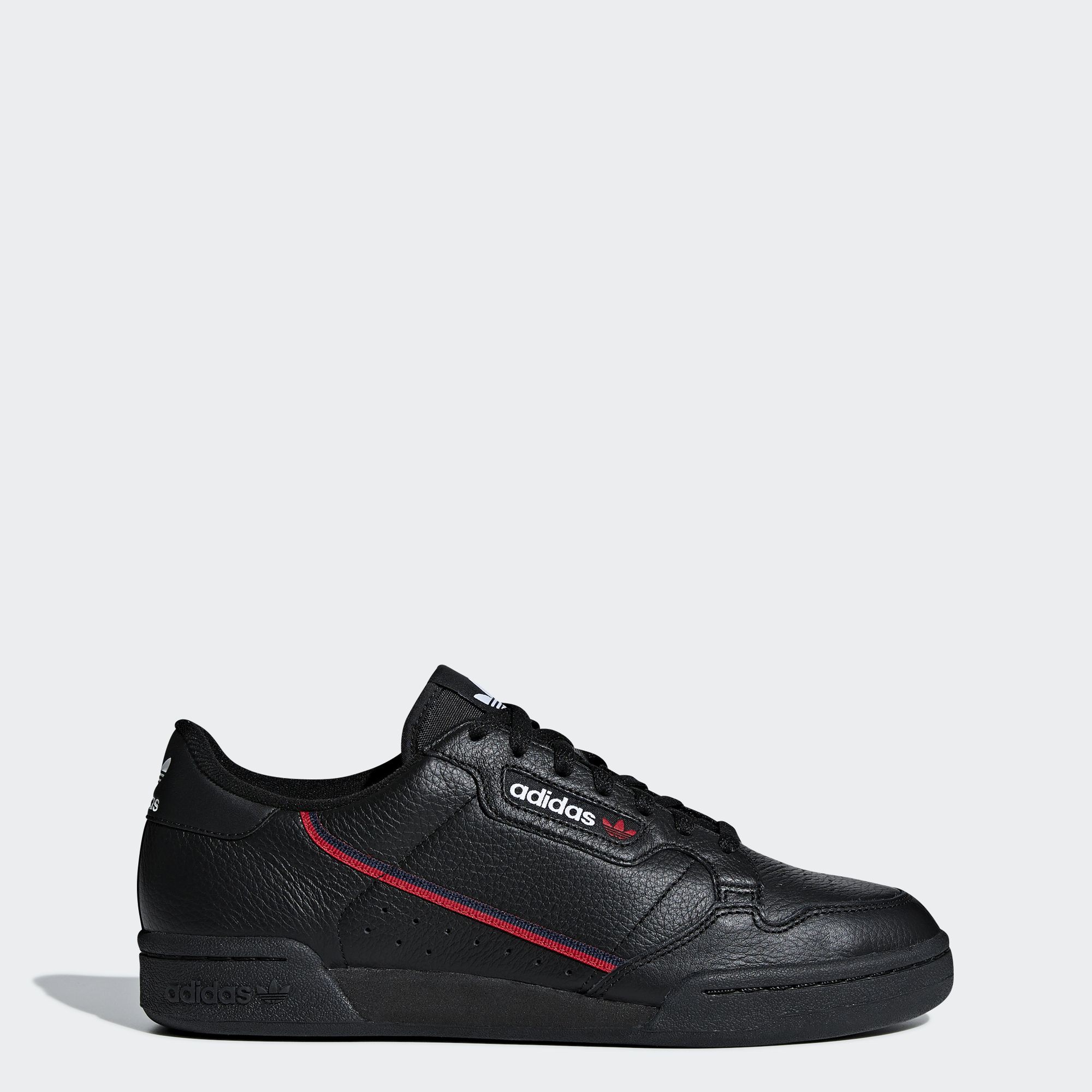 mens black adidas continental 80
