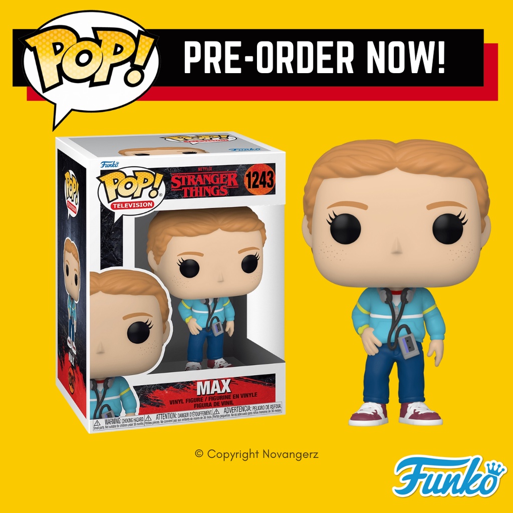 Funko Pop! Stranger Things Season 4 Max Shopee Malaysia