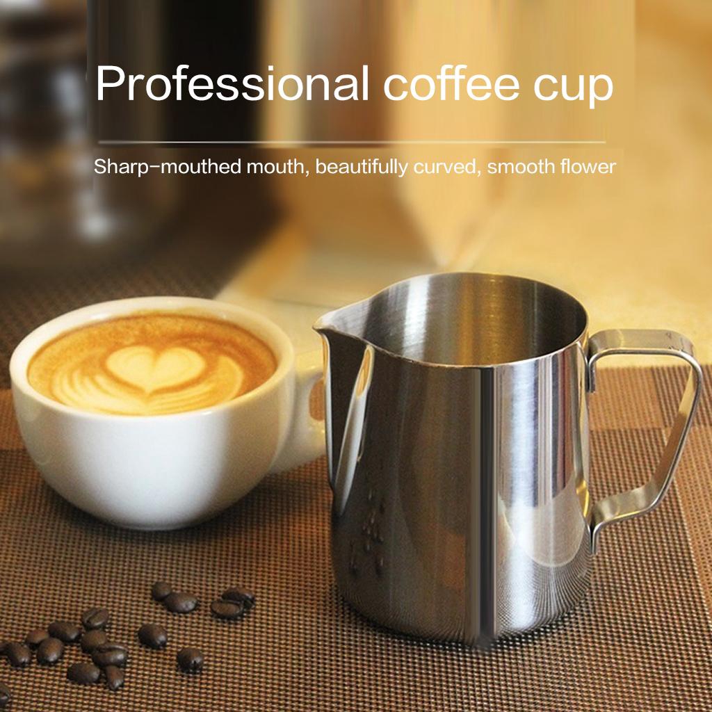 [600ML] Stainless Steel Latte Art Pitcher Milk Frothing Cup Coffee