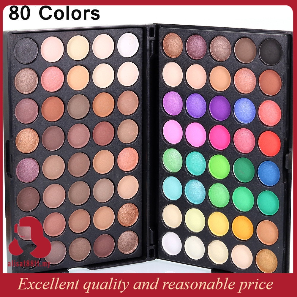120 Color+ Brush Set Cosmetic Matte Eyeshadow Cream Makeup 