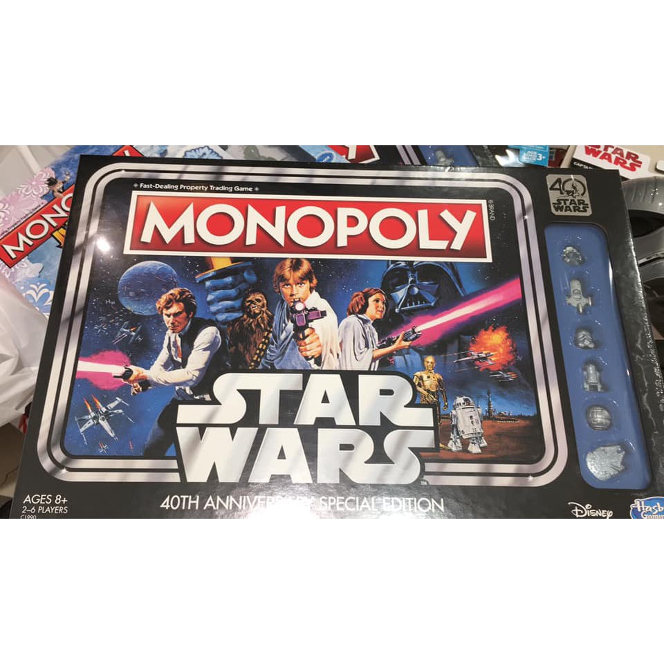 star wars monopoly 40th edition