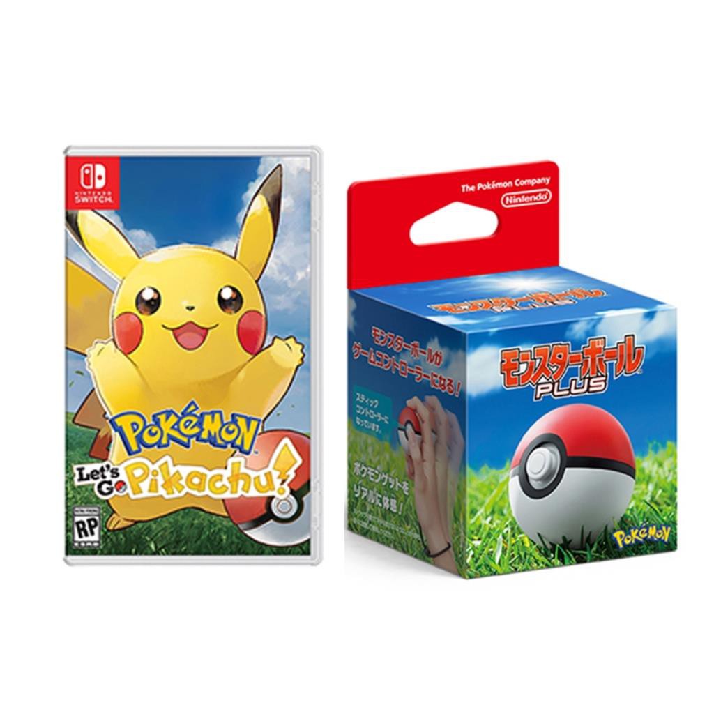 pokemon let's go pikachu pokeball plus