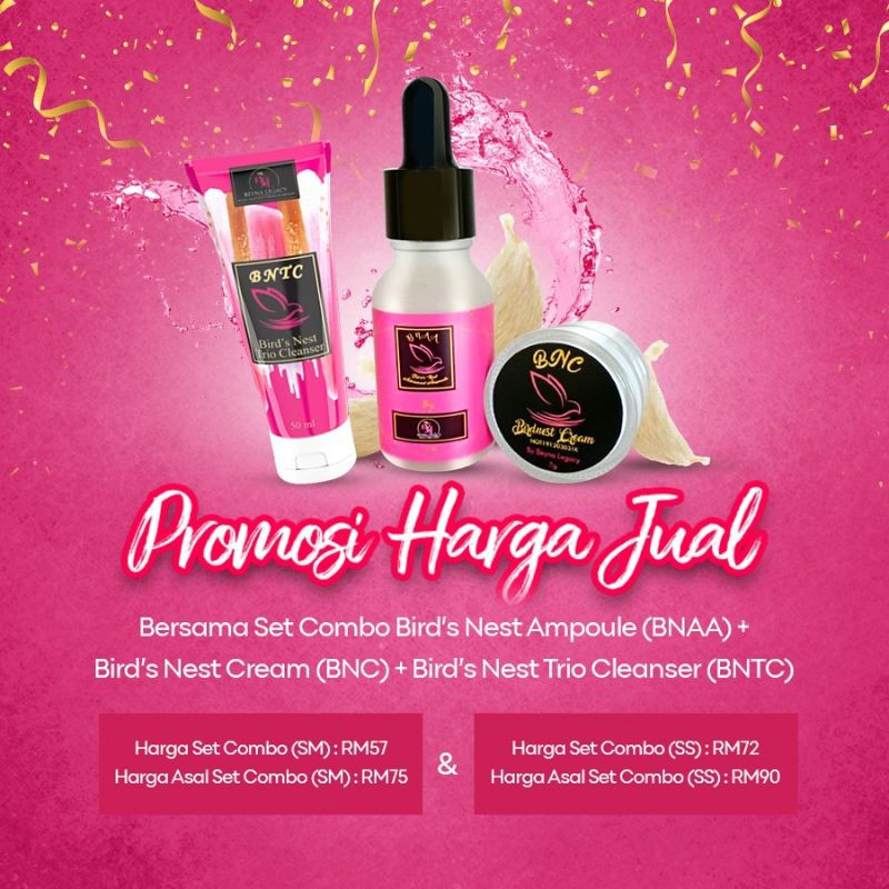 set skincare birdnest