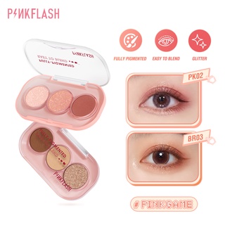 Image of 【Giveaway】PINKFLASH PINKGAME Eyeshadow Palette Giltter High Pigment Easy To Blend Lasting 11 Shades 60g